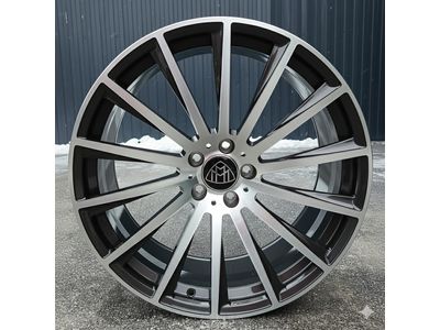 RGW 619 10x21 5x112 ET:42 dia:66.6 Gunmetal Machined Face